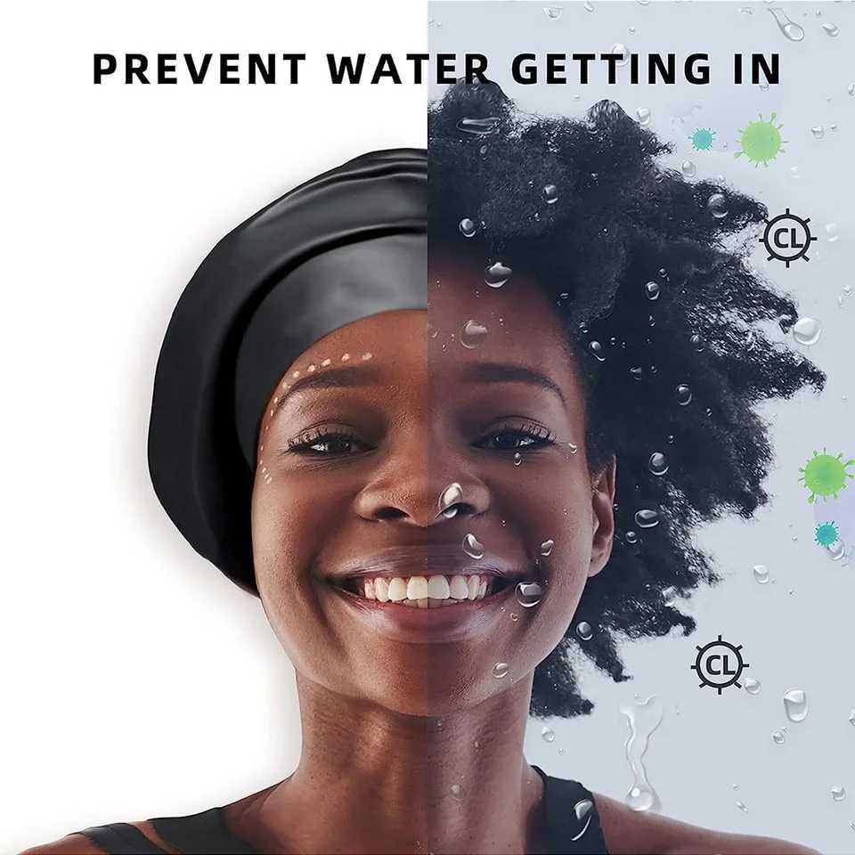 Oversized silicone swimming cap long hair and dirty brain including soft and comfortable adult style swimming cap CL241009