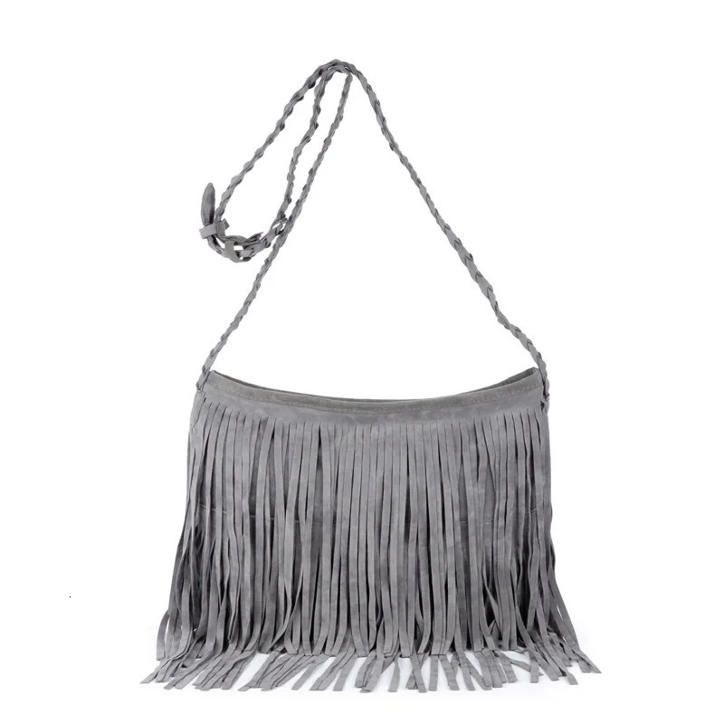 Womens Cross Body Bag Tassel Solid Color Fashion Mobile Wallet Handbag Womens Handbag 241008