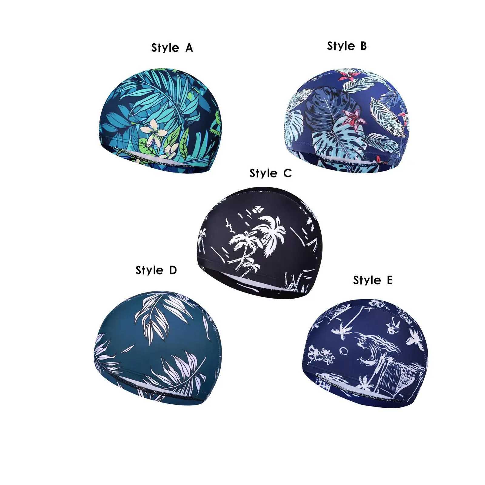 Swimming cap unisex shower cap suitable for both male and female adult long and short hair CL241009