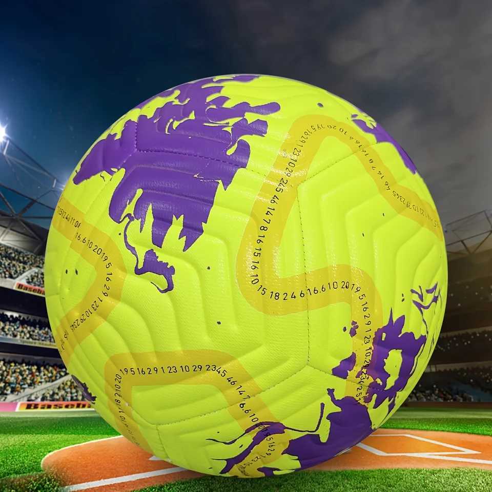 Football official size 5 three-layer wear-resistant durable soft PU athlete seam football team match team training gameW241008