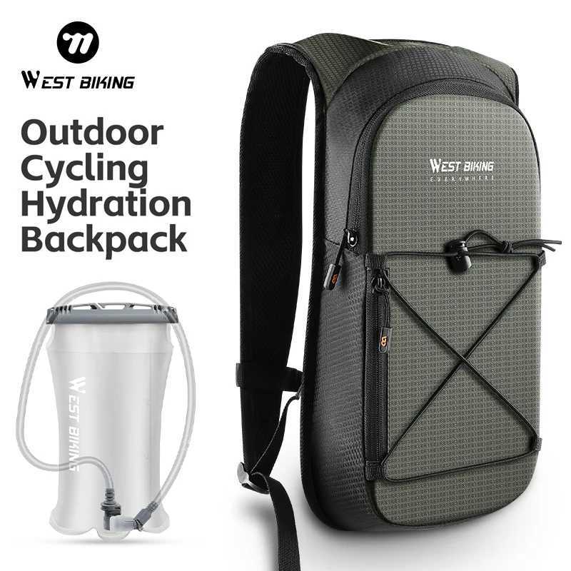 WEST BIKING Portable Bicycle Backpack 7L Breathable Moisturizing Bicycle Bag Running Climbing Outdoor Sports Bicycle Water Bag W241008