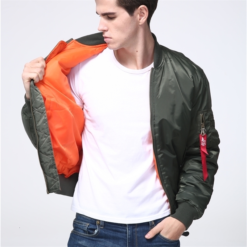 Military tactical Male Army MA1 Flight Bomber Jacket Baseball Varsity College Pilot Air Force Waterproof Winter Coat For Men y241008