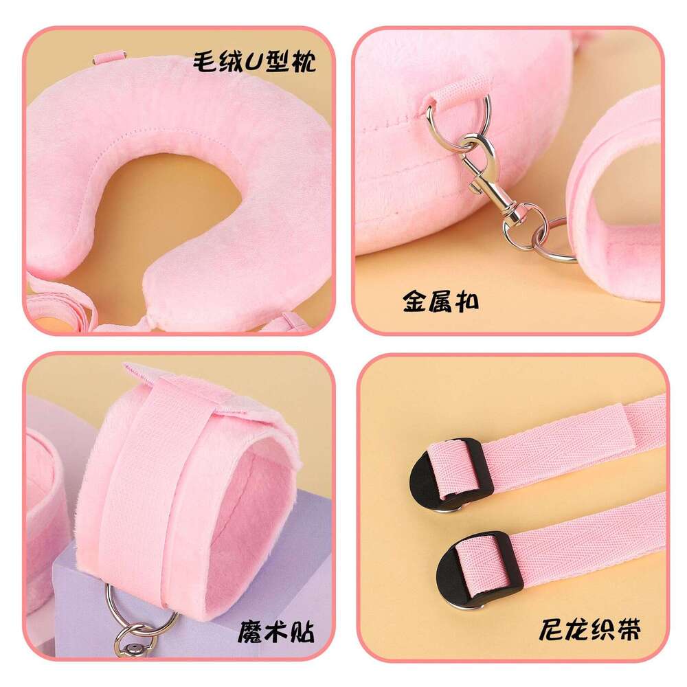 SM Sex Toys Multi functional U-shaped Split Leg Pillow SM Sex Training Binding Handcuffs Foot Cuffs Alternative Adult Products