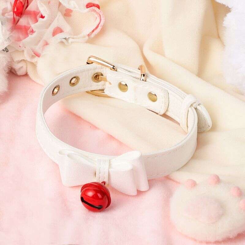 SM Prop Sweet Girl Versatile Bow Bell Sex Collar Teasing Flirting Alternative Chocker Adult Products