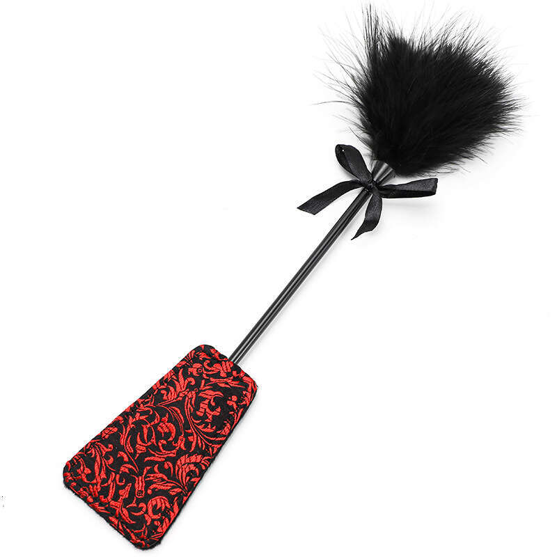 Mild SM prop teasing flirting block lace feather racket punishment tuning love lace erotic racket
