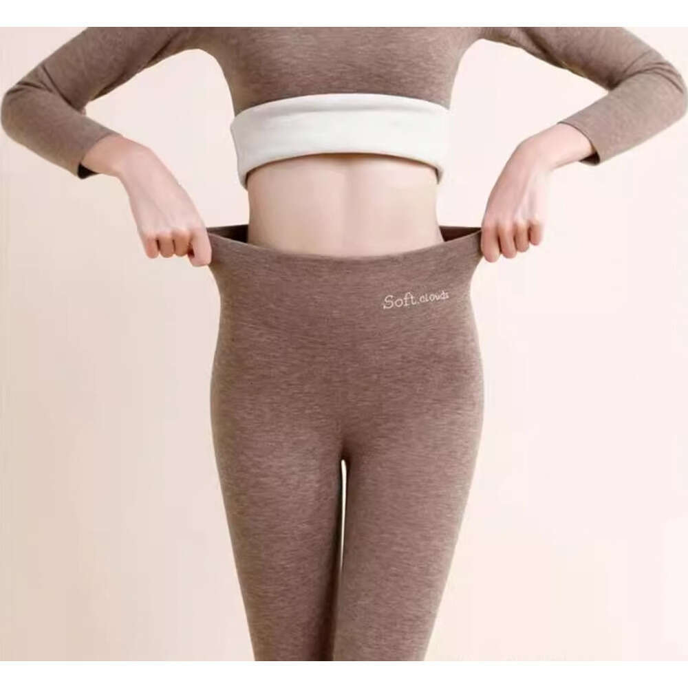 Autumn and winter thick shark pants with fleece, warm pants, leggings