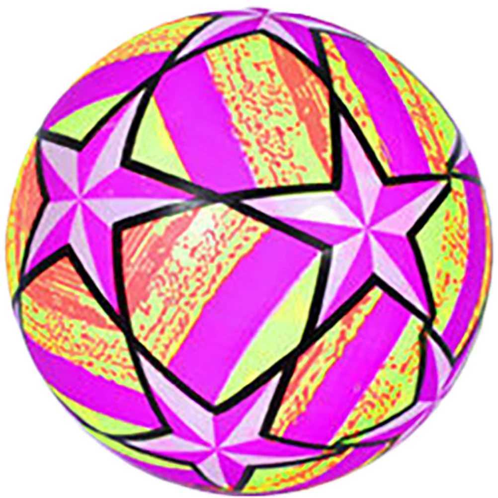 Football Boy Childrens Sports Ball Football Outdoor Basketball Luminous Plastic Preschool Training Toy Childrens ToyW241008