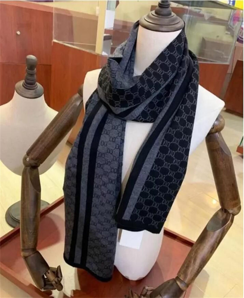 Designer scarf for men designer head scarf scarf men scarfs scarves shawl ring winter Luxury new thermal shawl Cotton Long Scarves Fashion Striped Plaid letter