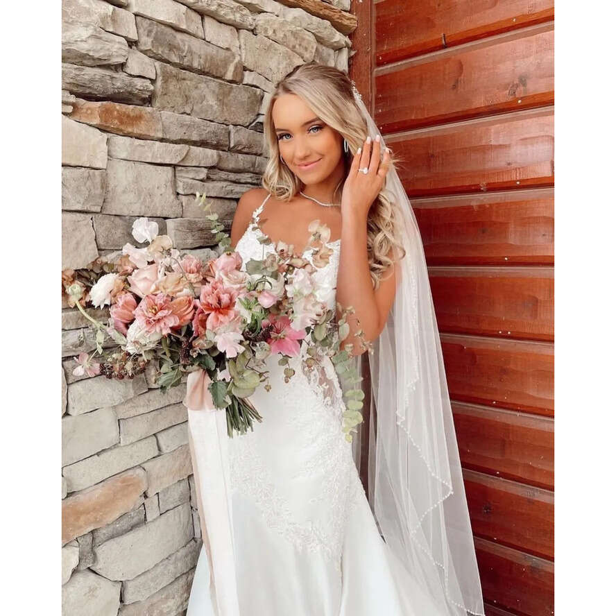 Lace Wedding Romantic Mermaid Dresses Sexy Open Back V Neck Appliques Long Bridal Gowns Plus Size Vestidos De Novia Custom Made Bc15314 estidos