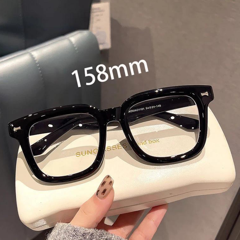 Sunglasses Vazrobe 158mm Oversized Reading Glasses Men Women Black Grey Eyeglasses Frame Male Big Large Face Spectacles For Prescription