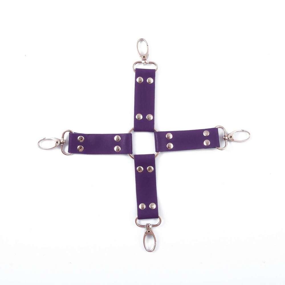 Sexy SM products for women, binding straps, cross shaped buckles, handcuffs, accessories, female slave training, alternative torture tools
