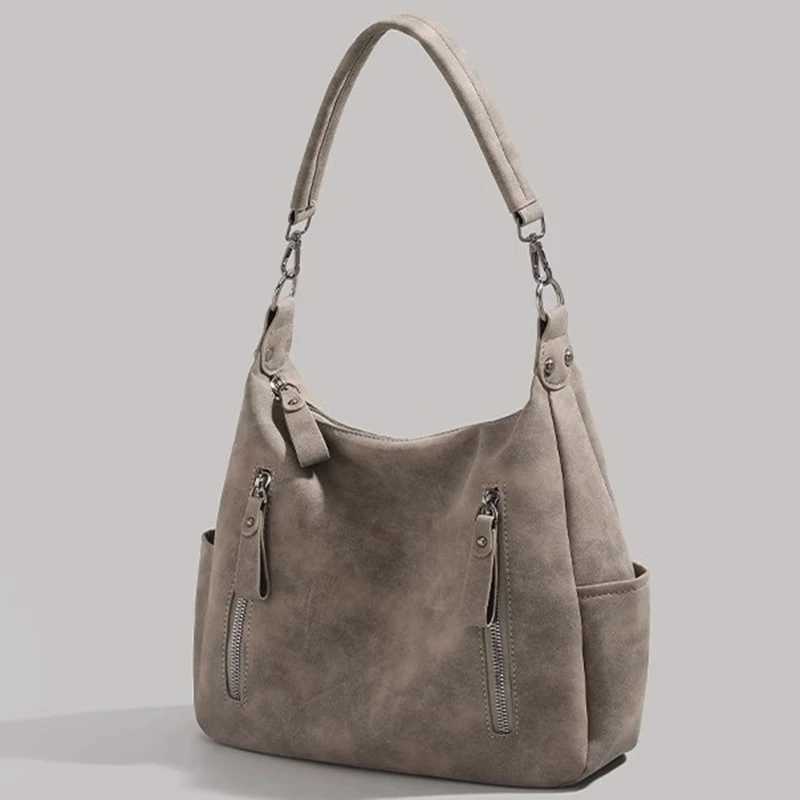 Large Capacity Tote Bag Women s New Trendy Shoulder Simple and Versatile Commuter Fashion Student Classroom 241009