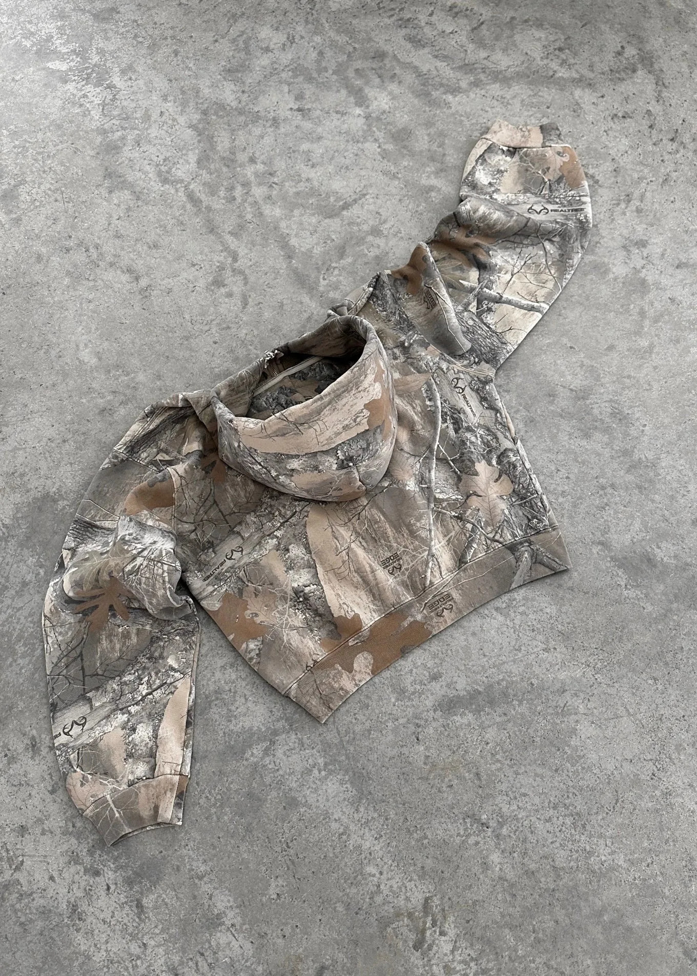 Y2K Retro Zipper Hoodie Mens Camo Pattern Zipper Sweatshirt Street Hip Hop Street Clothing Super Large Neutral Camo Hoodie 241009