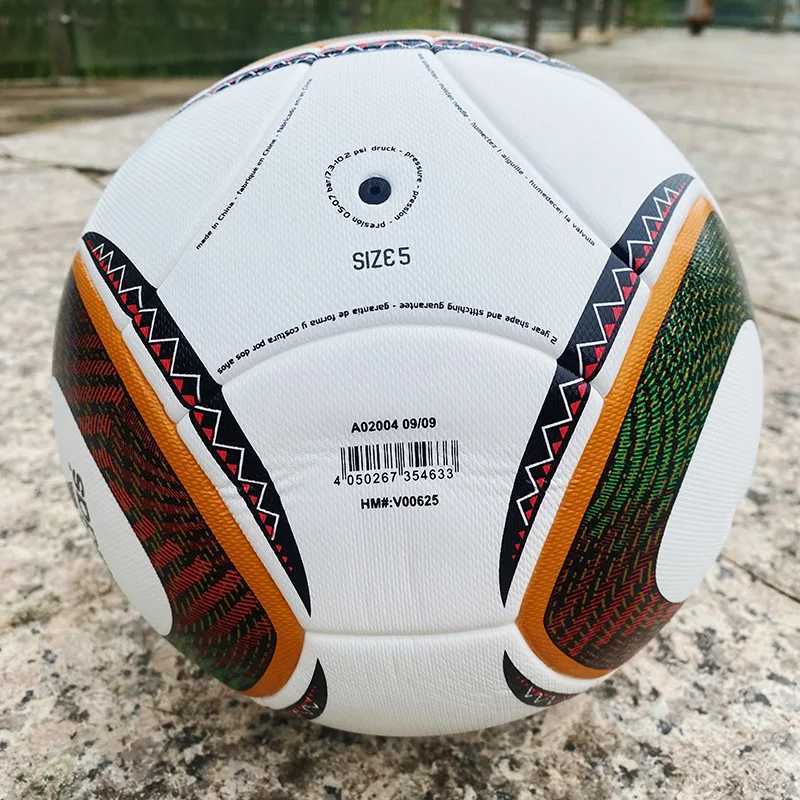 Profit Match Football for Men PU Size 5 Futbol Childrens Outdoor Sports Training Ball High Quality Adult Team 2002 FootballW241008
