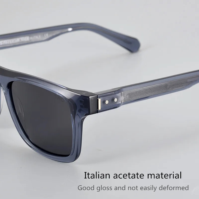 TAG Hezekiah vintage Sunglasses Men Women Retro round Driving Sun glasses Fashion UV400 Female acetate Sunglass 241007