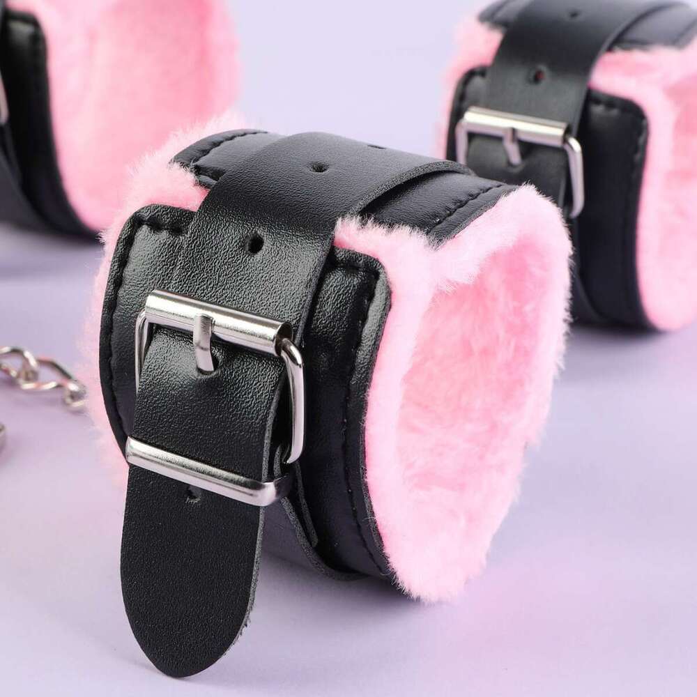SM torture equipment, adult sex toys, cross-border hands and feet, back handcuffs, bound handcuffs, foot handcuffs, adult toys, cross buckles