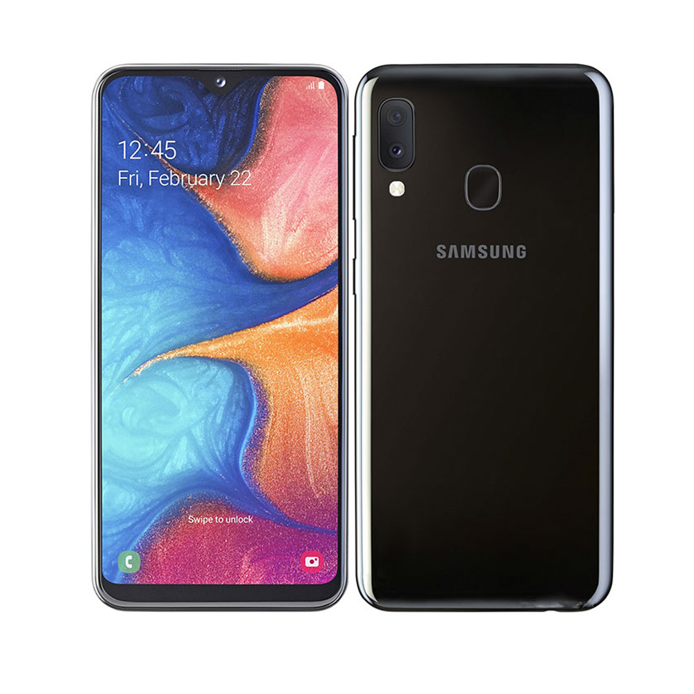 Unlocked Original Samsung Galaxy A20e 4G LTE Mobile Phones 5.8'' 3GB+32GB Dual Camera Exynos 7884 Android Smartphone Cell Phone