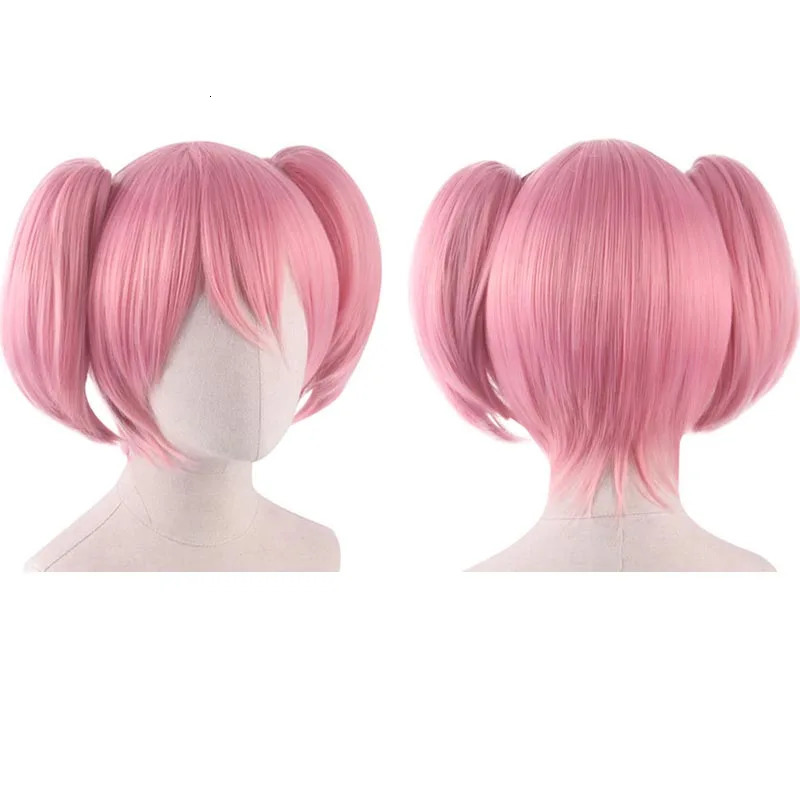 Cosplay anime Kaname Madoka cosplay costumes Magica dresses wigs manga exhibition 241007