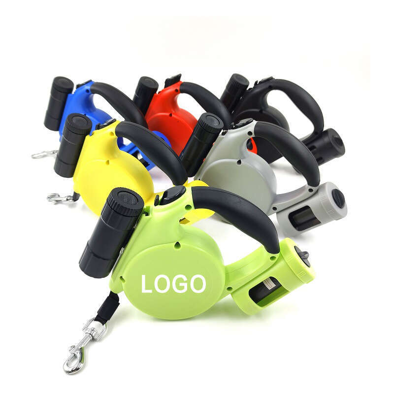 Dog rope nylon automatic retractable large dog leash pet supplies