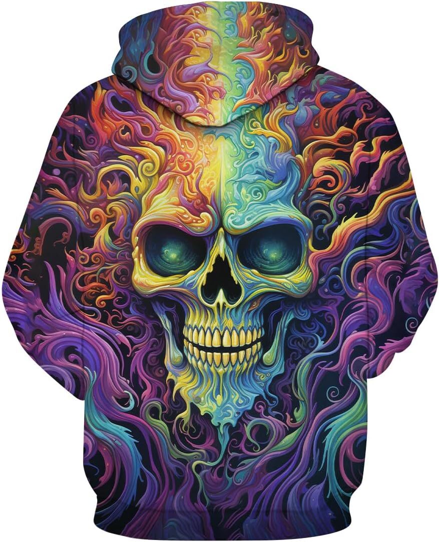 Hoodie for Mens Womens Unisex 3D Tie Dye Hoodies Colorful Graphic Pullover Hooded Fashion Men Women Novelty Sweatshirt Hoodie With Pocket Graphic trac