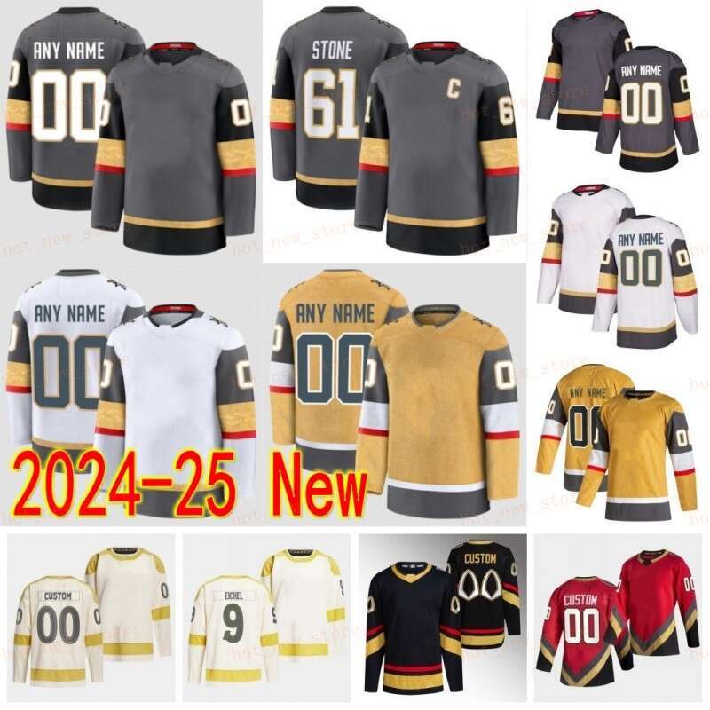 2024-25 New 61 Mark Stone 2024 Winter Classic hockey jersey Jack Eichel Alex Pietrangelo William Karlsson Jonathan Marchessault Thompson Zach Whitecloud Adin Hill