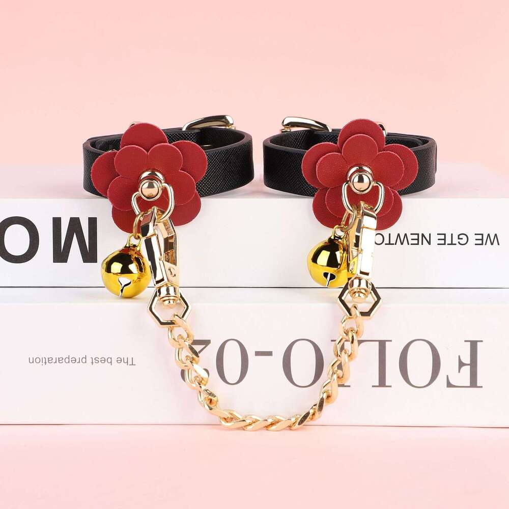 Sex toys, SM props, flower bells, collars, traction, SM binding, restraint, ringing, handcuffs, alternative adult products