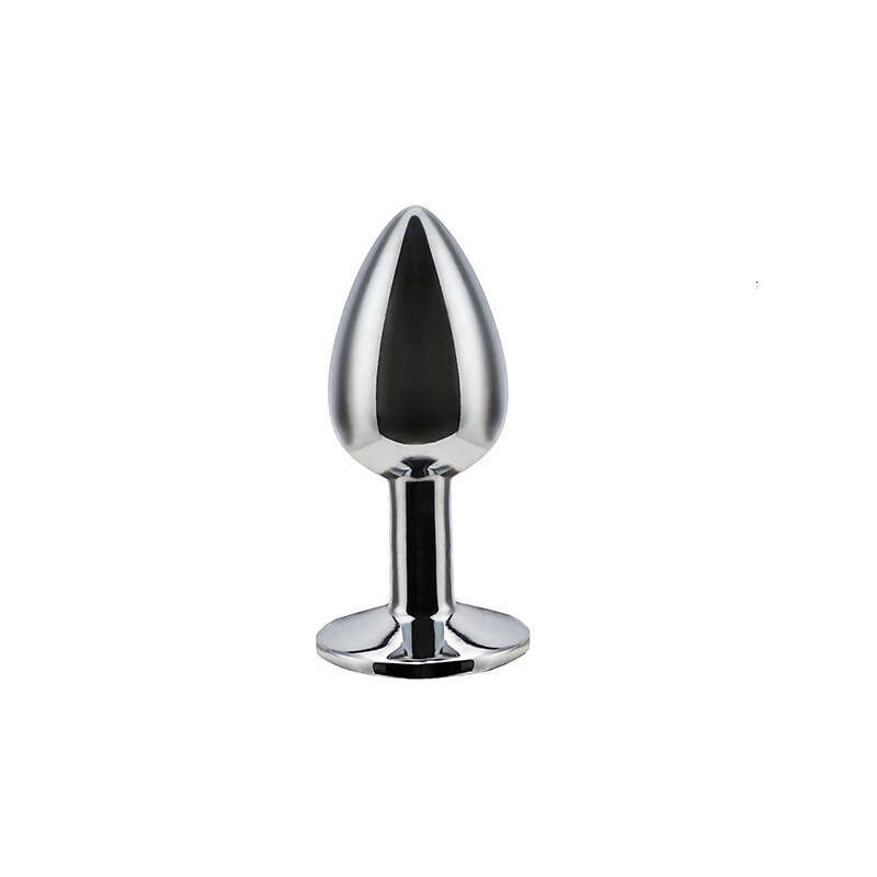 Backstage development SM prop real fur fox tail anal plug anal expansion masturbation toy metal anal plug adult products