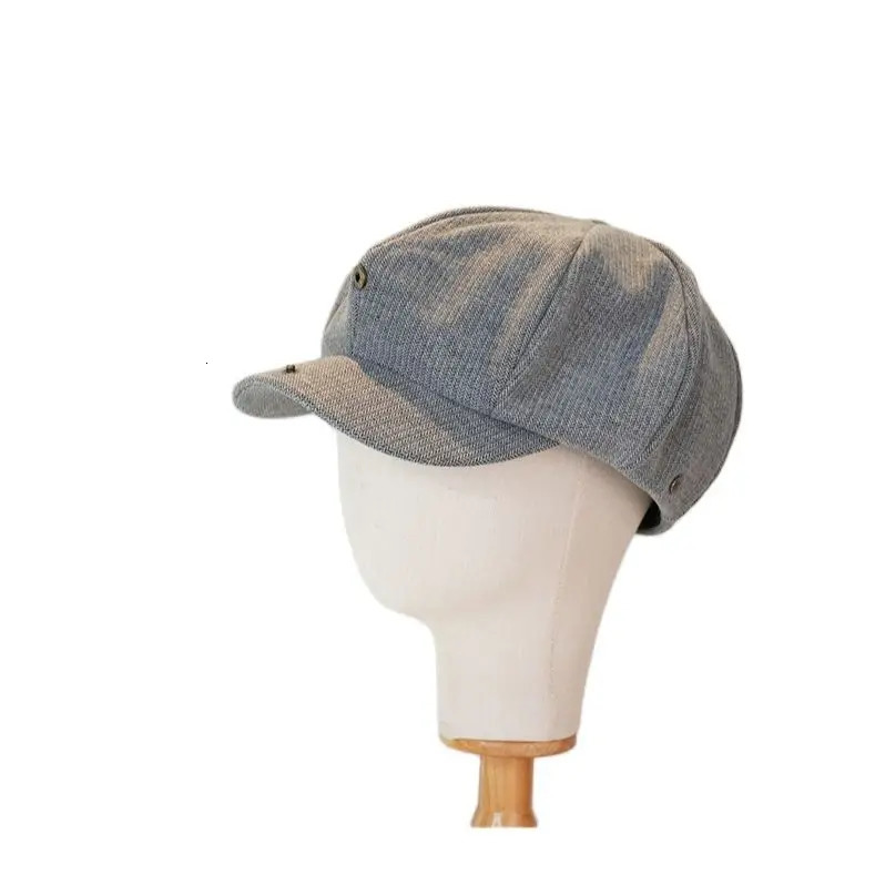 Autumn/Winter Mens Octagonal Hat Womens Felt Beret Mens Casual Ivy Hat Dad Large Size s Hat 56cm 58cm 60cm 62cm 241007