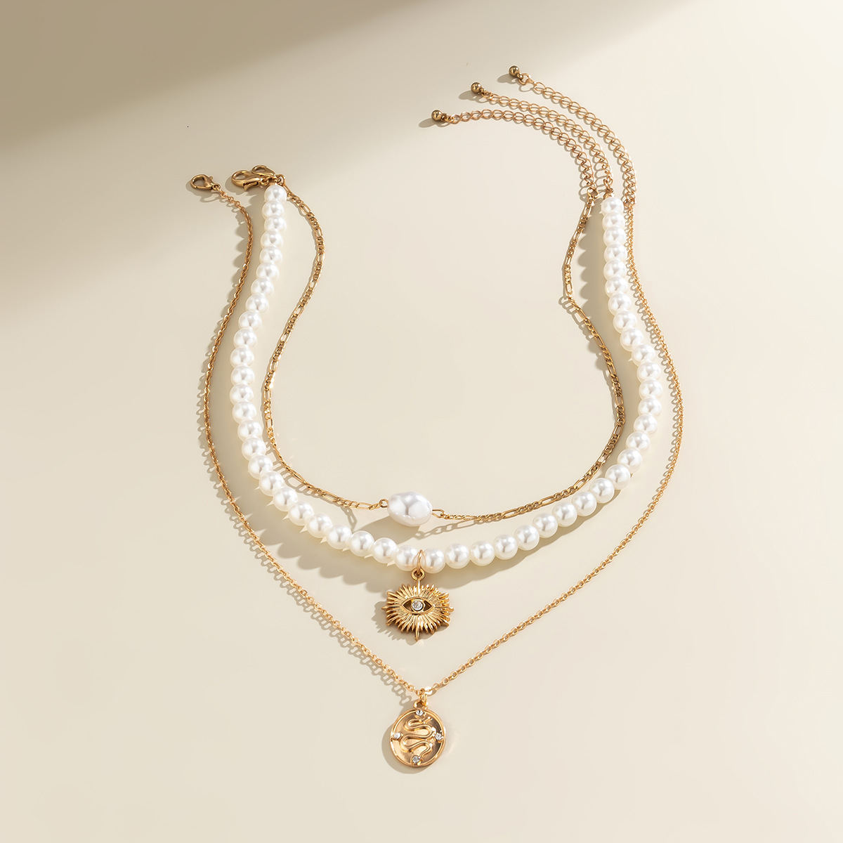 Jewelry Beach Bead Imitation Pearl Starfish Shell Vacation Necklace