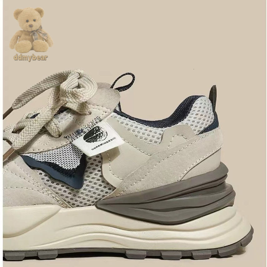 Ddmybear Thick Soled Dad For Women 2024 New Forrest Gump Breathable Versatile Casual Sports Shoes Instagram Trend Chinese Brand Shoes F1018-69