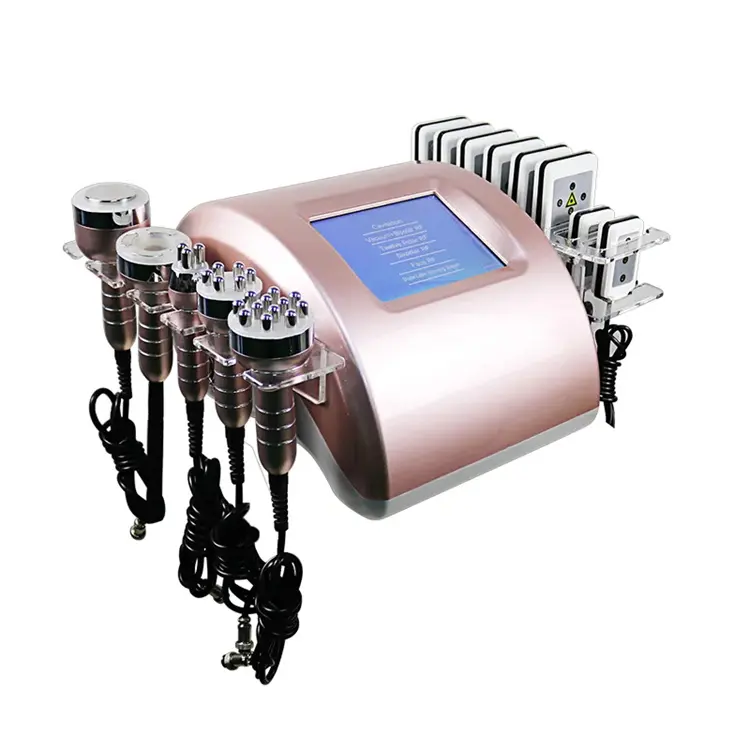 80k 9 In 1 Ultrasound Cavitation Machine Vacuum Cavitation System Body Shaping Slimming 80k Weight Loss Lipo Cavitation Machine
