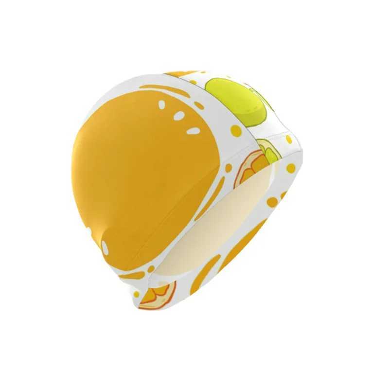 Printed pattern swimming cap adult and womens diving cap comfortable and waterproof wholesale price swimming equipment CL241009