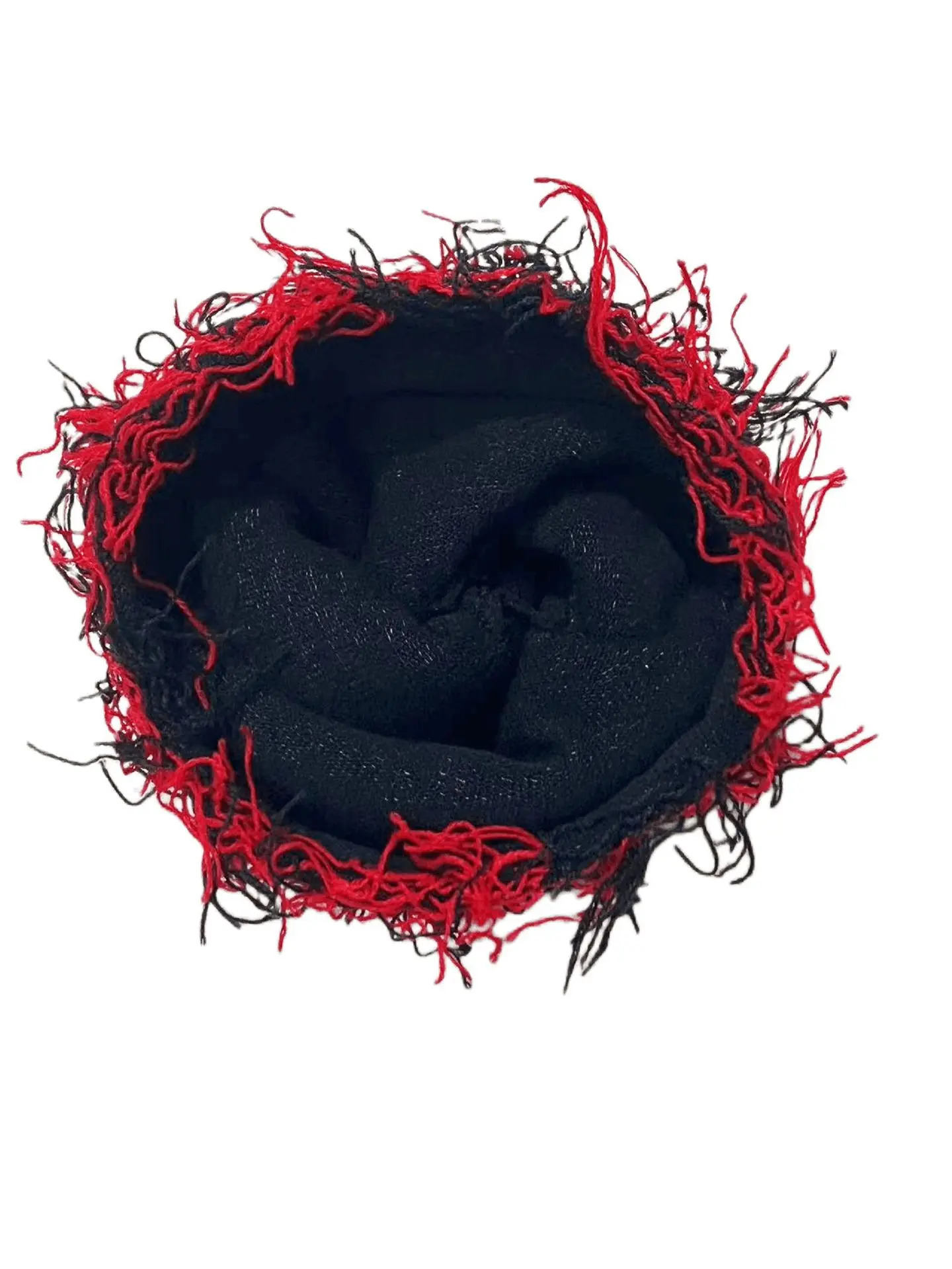 Balaclava Beanies Mens Hat Outdoor Camouflage Wool Ski Distressed Knitted Full Face Mask 241009