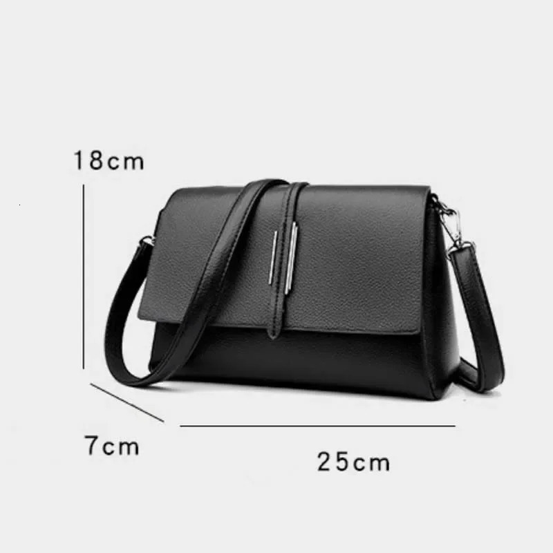 Fashionable womens handbag y leather cross body bag fashionable daily for wallets 241008