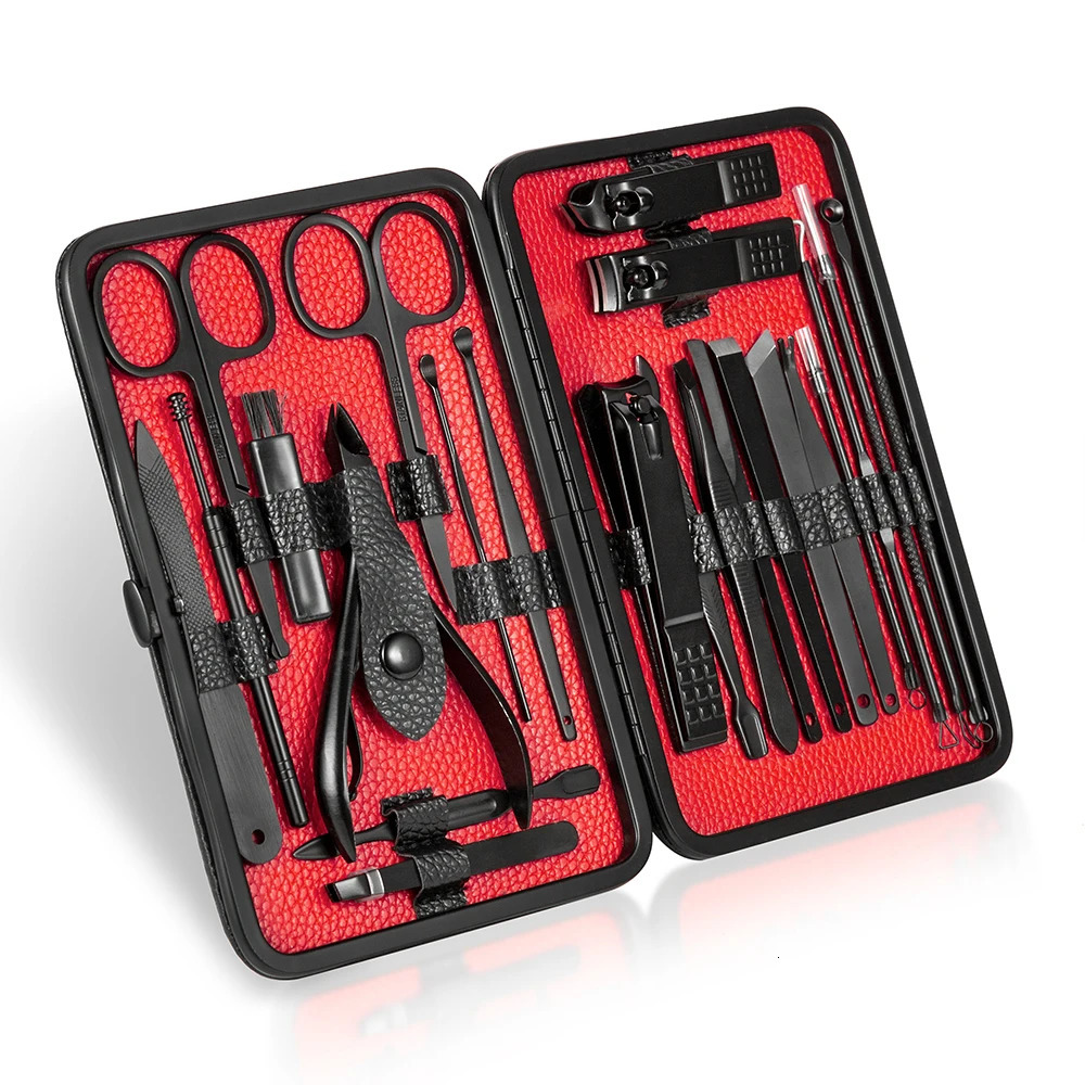16/23 pieces of manual nail clipper kit home stainless steel nail clipper kit nail clipper tool 240927