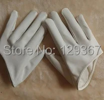 Womens Short n PU Leather Half Palm Motorcycle Gloves Performance Dance R982 241009
