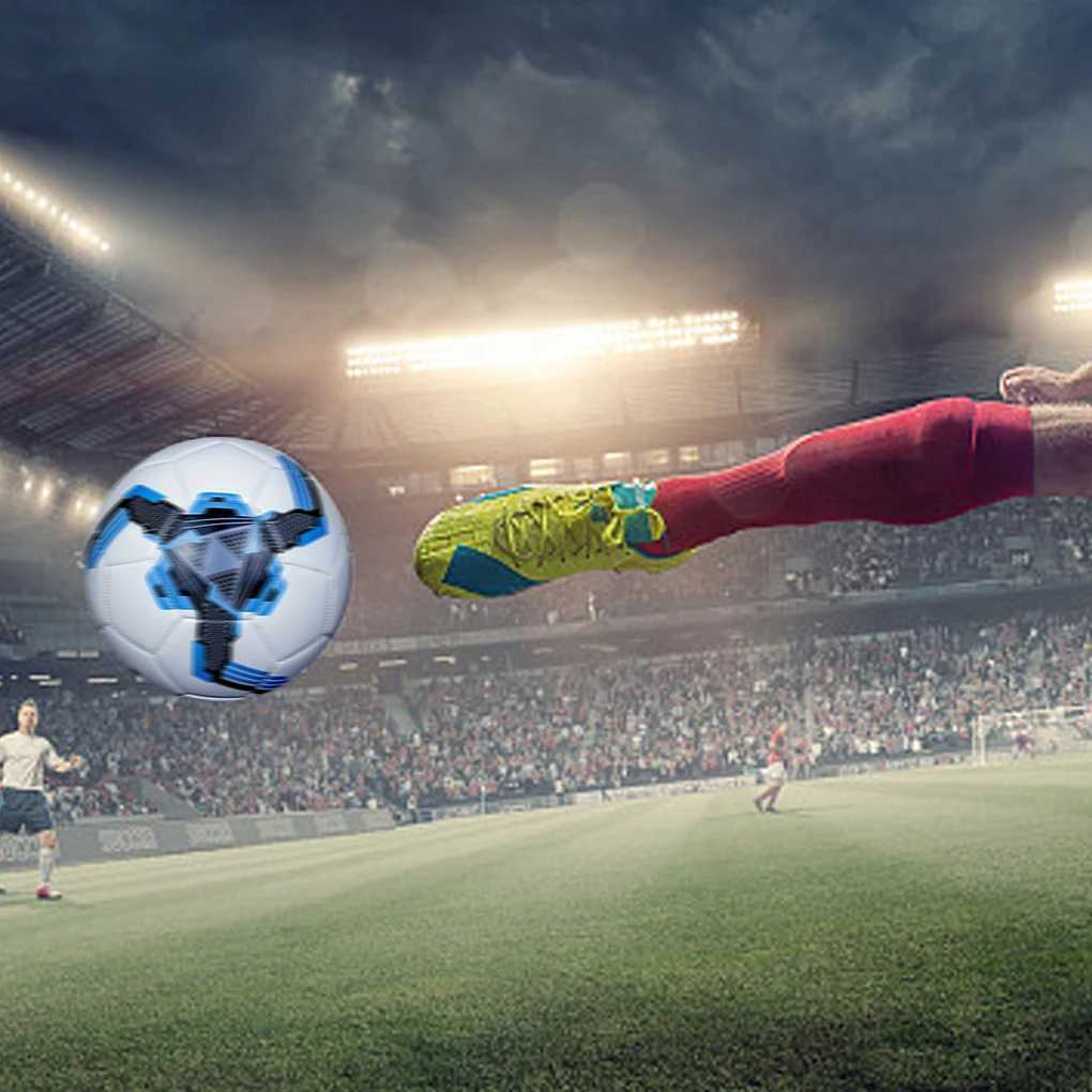 PU athlete Profinal football standard size 5 4 football machine stitching football goal ague ball sports training outdoorW241008