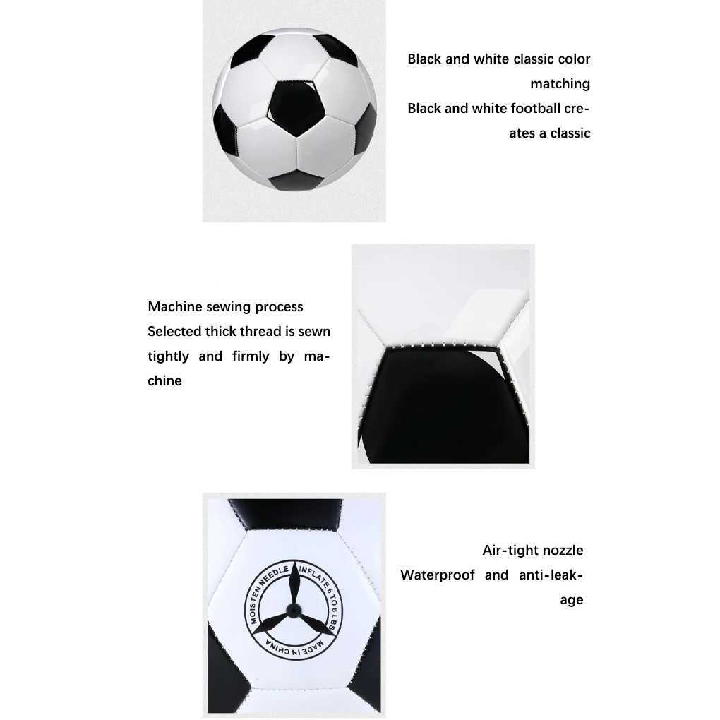 Official Size 4/5 Football Prier High Quality Seam Goal Team Match Ball Football Training Ague Football Outdoor SportsW241008