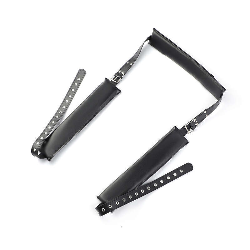 Bed SM props, female slave training, fun split leg pillow posture, fixed fun split leg strap, alternative adult products