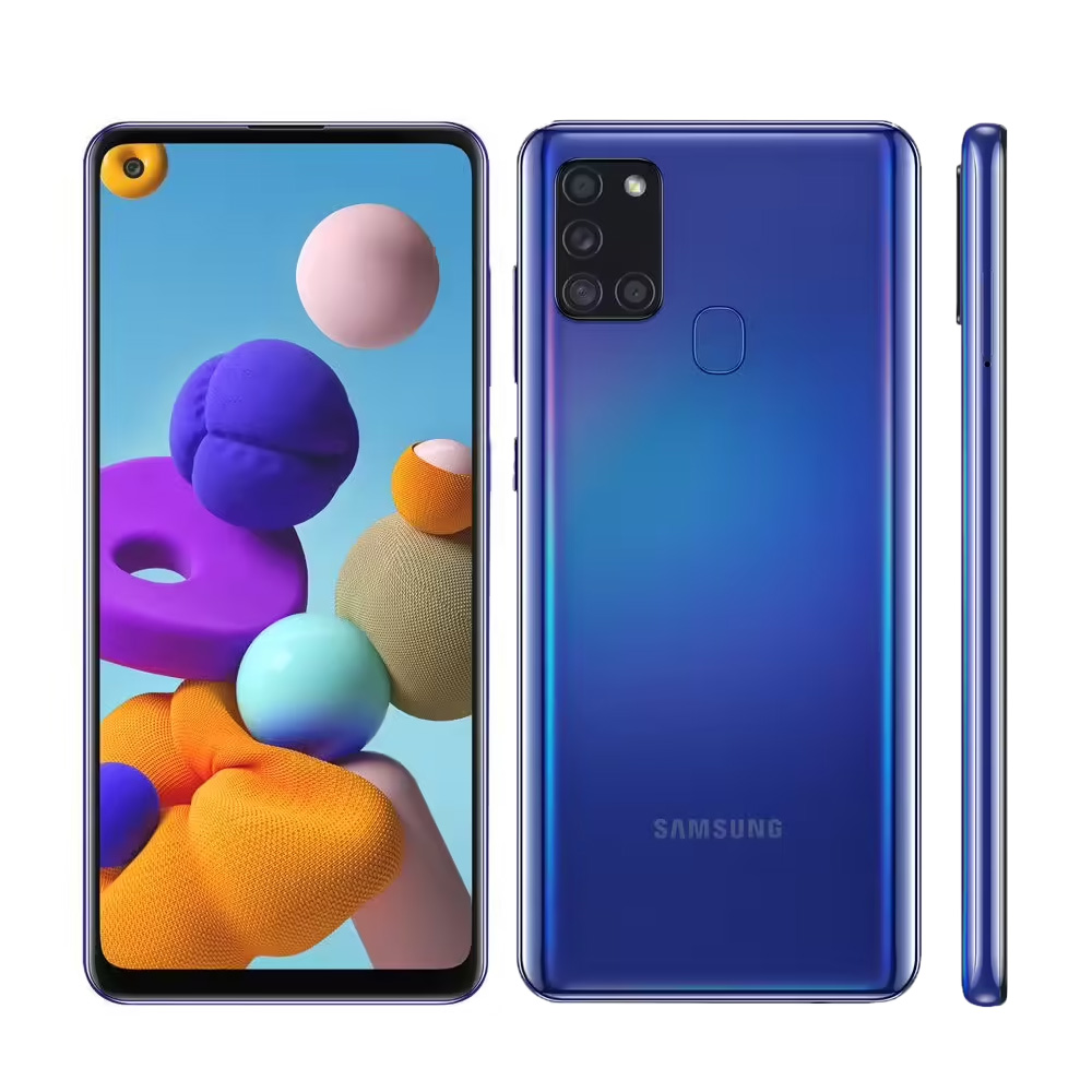 Original Samsung Galaxy A21s 6.5 inch Octa Core 2GB RAM 32GB ROM 13MP Camera Android Refurbished Smart Phone