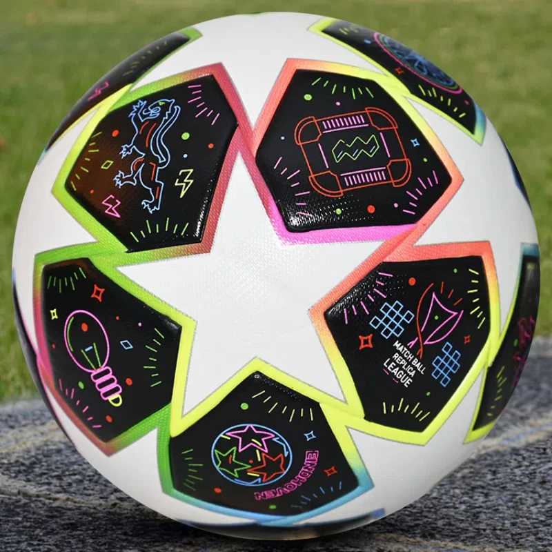 Size 5 Adult Football Hot Adhesive Student Game Training Ball Soft PU Wear resistant Football Team Sports AcademyW241008