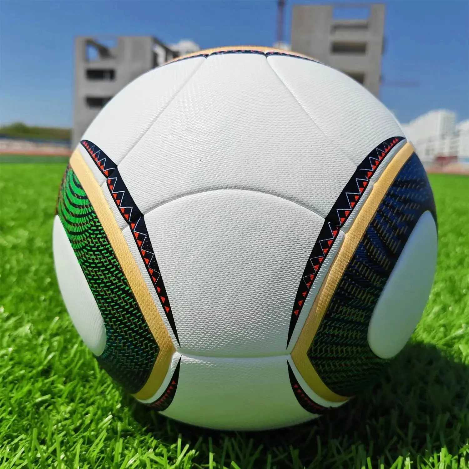 Football Mens and Womens 2014 Match Size 5 PU Adult Futebol Outdoor Sports Training Ball Professional Thick Team FootballW241008