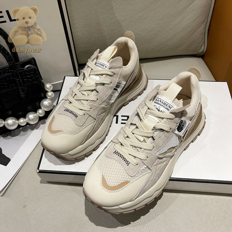 Ddmybear Thick Soled Dad For Women 2024 New Forrest Gump Breathable Versatile Casual Sports Shoes Instagram Trend Chinese Brand Shoes F1018-69