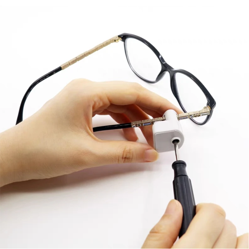 500PCS Glasses AM 58KHZ Hard Tag Security EAS RF 8.2MHZ Optical Anti Theft Sunglasses Alarm Tags with 3pcs Screwdriver Remover