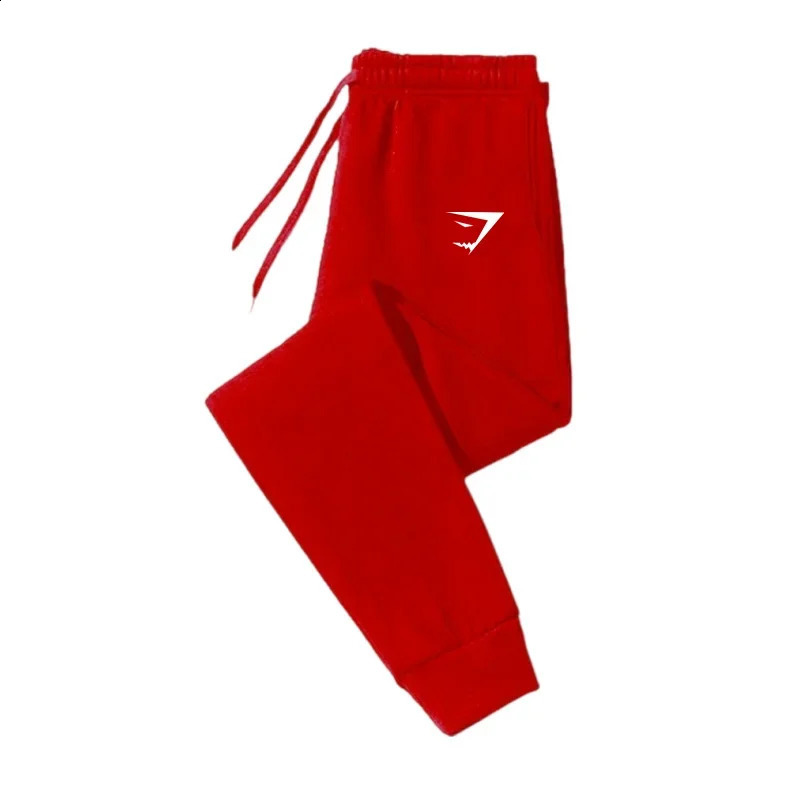 Men joggers casual pants fitness sportswear tracksuit anime bottoms breathable sweatpants track 240911