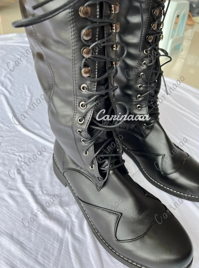 Medieval Steampunk Cosplay Boots Men Winter Larp Viking Pirate PU Leather Shoes Carnival Party Fancy Knight Boots 240926