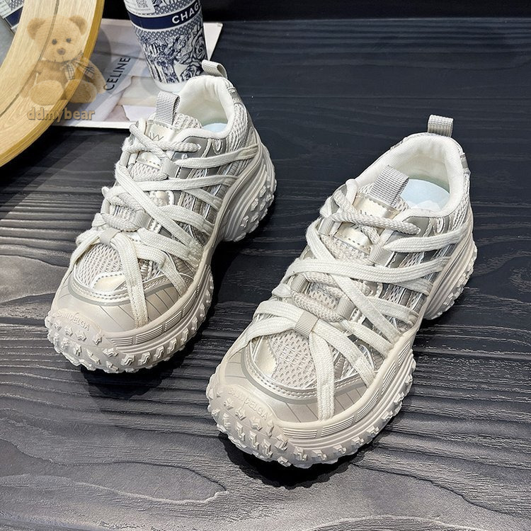 Ddmybear Short Paris Dad For Women 2024 New Strap Tire Durian Sole Casual Sports Shoes Chinese Brand Shoes F1011-67