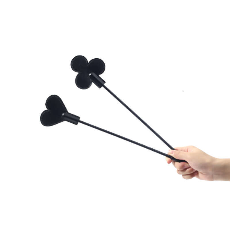 Cross border export SM adult sex toy leather racket peach heart pointed horn heart-shaped plum blossom leather racket Amazon