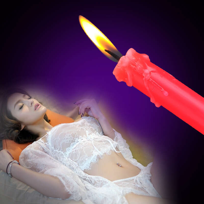 SM props, low temperature candles, solid color vertical sticks, fun candles, wax droplets, couple flirting, sex toys, hair replacement