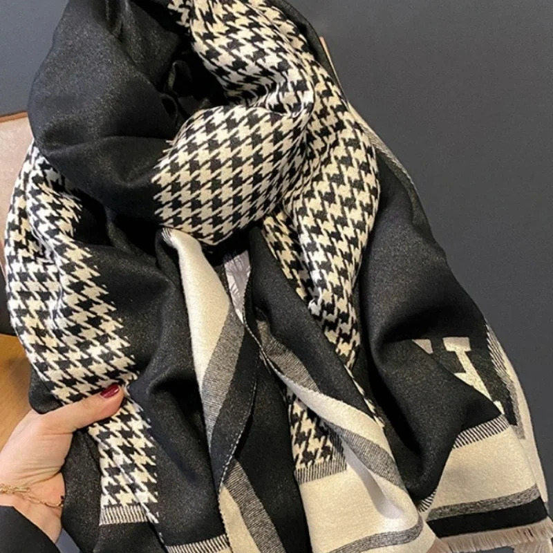 Winter Warm Cashmere Scarf: Versatile Fashion Scarf for Women dh910320090